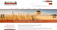 Desktop Screenshot of mitchells-accountants.co.uk